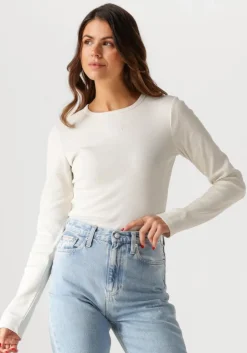 gebroken wit gestuz top drewgz logo top