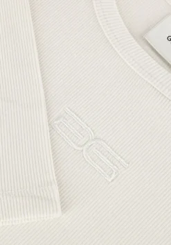 gebroken wit gestuz top drewgz logo top