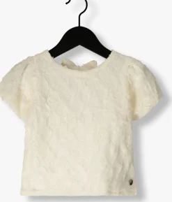 gebroken wit like flo top flo woven top