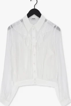 gebroken wit liu jo blouses camicia ts nav m/l st all