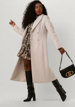 gebroken wit liu jo mini jurk abito ts.nav 6