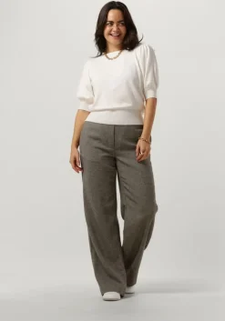 gebroken wit minus top liva knit tee