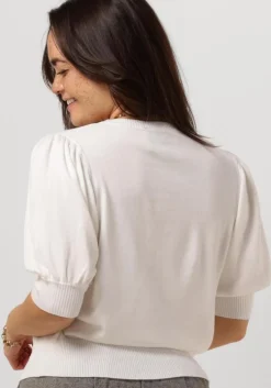 gebroken wit minus top liva knit tee