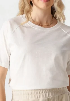 gebroken wit moscow t-shirt steal 128-04