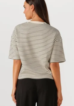 gebroken wit msch copenhagen trui mschnilda ima q ss sweatshirt stp