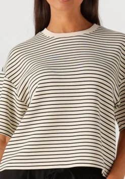 gebroken wit msch copenhagen trui mschnilda ima q ss sweatshirt stp