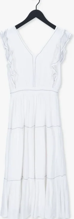 gebroken wit neo noir maxi jurk mertil dress