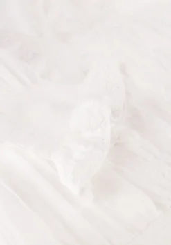 gebroken wit neo noir mini jurk aran s voile dress