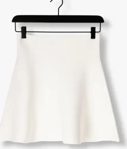 gebroken wit neo noir minirok hanna smooth knit skirt