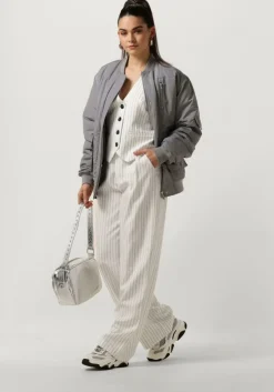 gebroken wit neo noir pantalon alessandra pinstripe pants