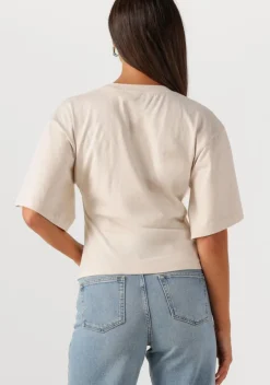 gebroken wit neo noir t-shirt asha boxy tee