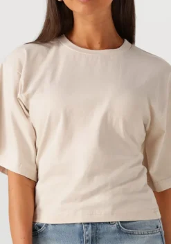 gebroken wit neo noir t-shirt asha boxy tee