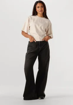 gebroken wit neo noir t-shirt asha boxy tee