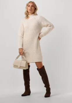 gebroken wit notre-v mini jurk nv-channa