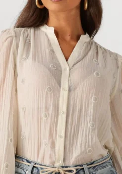 gebroken wit nukus blouses rosan blouse embroidery