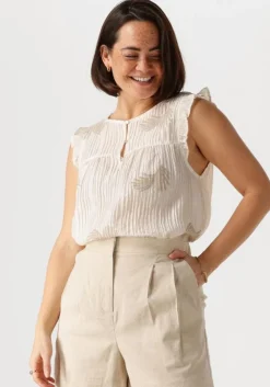 gebroken wit nukus top montel top