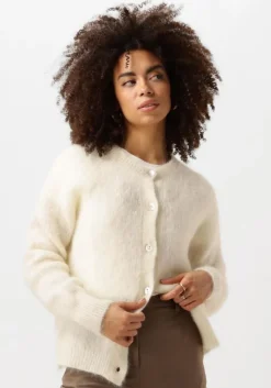 gebroken wit nukus vest loren cardigan