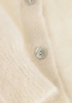 gebroken wit nukus vest loren cardigan