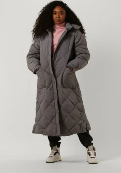 gebroken wit object gewatteerde jas jally down coat 123