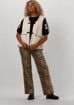 gebroken wit object gilet objpauline waistcoat