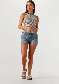 gebroken wit object top objester re pattern tank top div