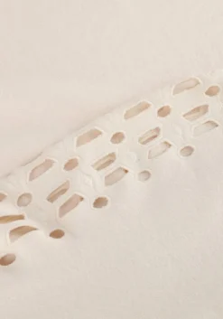 gebroken wit object trui objyuki s/s re knit pullover 140