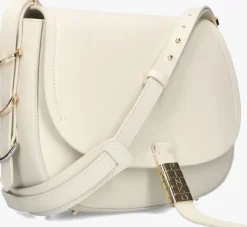 gebroken wit pinko schoudertas saddle classic