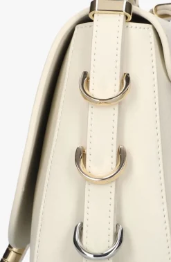 gebroken wit pinko schoudertas saddle classic