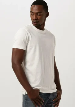 gebroken wit profuomo t-shirt t-shirt short sleeve jersey