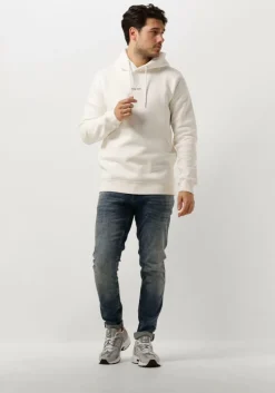 gebroken wit pure path sweater essential logo hoodie