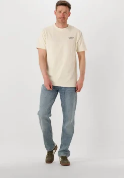 gebroken wit pure path t-shirt regular fit crewneck ss t-shirts