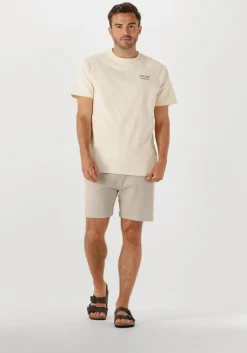 gebroken wit pure path t-shirt regular fit crewneck ss t-shirts