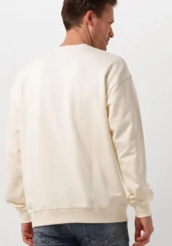 gebroken wit scotch & soda sweater logo front chest sweatshirt