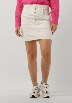 gebroken wit scotch & soda minirok the break mini skirt - garment dye colours