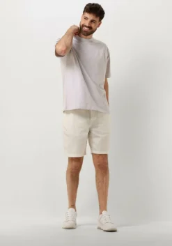 gebroken wit scotch & soda korte broek fave - cotton/linen twill bermuda