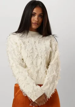 gebroken wit second female trui carli knit o-neck