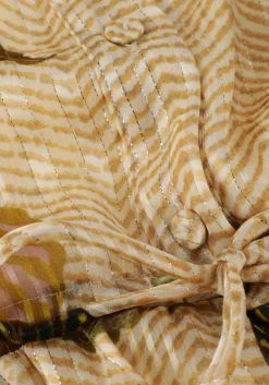 gebroken wit second female midi jurk brezza dress