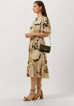 gebroken wit second female midi jurk brezza dress