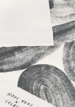 gebroken wit selected homme t-shirt slhrelaxwill license ss o-neck tee