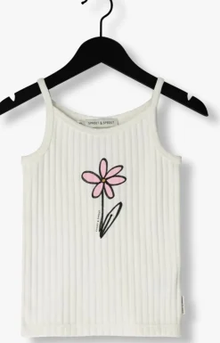 gebroken wit sproet & sprout top singlet daisy