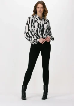 gebroken wit summum blouses blouse graphic two tone