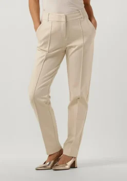 gebroken wit summum flared broek trousers punto milano
