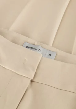 gebroken wit summum flared broek trousers punto milano