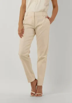 gebroken wit summum pantalon trousers classic stretch (4s100)