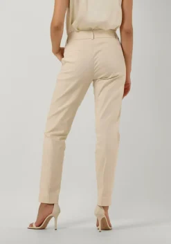 gebroken wit summum pantalon trousers classic stretch (4s100)