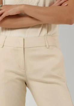 gebroken wit summum pantalon trousers classic stretch (4s100)