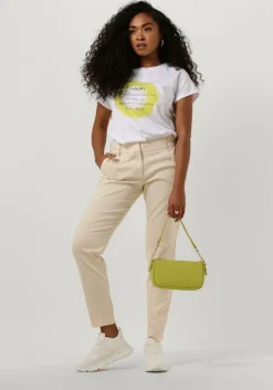 gebroken wit summum pantalon trousers classic stretch (4s100)