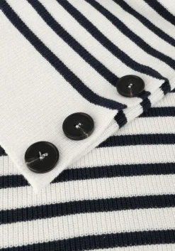 gebroken wit summum trui oversized sailor sweater nautical knit