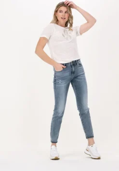 gebroken wit summum t-shirt tee logo artwork linen jersey