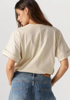 gebroken wit summum t-shirt boxy artwork tee